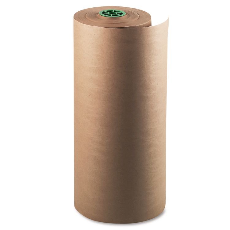 Pacon Kraft Paper Roll, 50 lb Wrapping Weight, 24" x 1,000 ft, Natural (PAC5824)