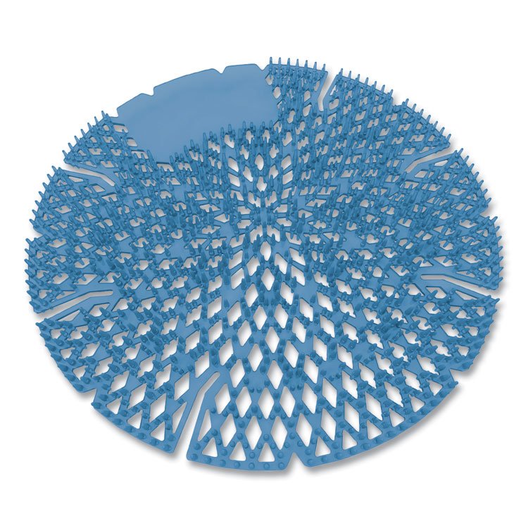 Big D Industries Diamond 3D Urinal Screen, Mountain Air Scent, Blue, 10/Pack, 6 Packs/Carton (BGD623CT)