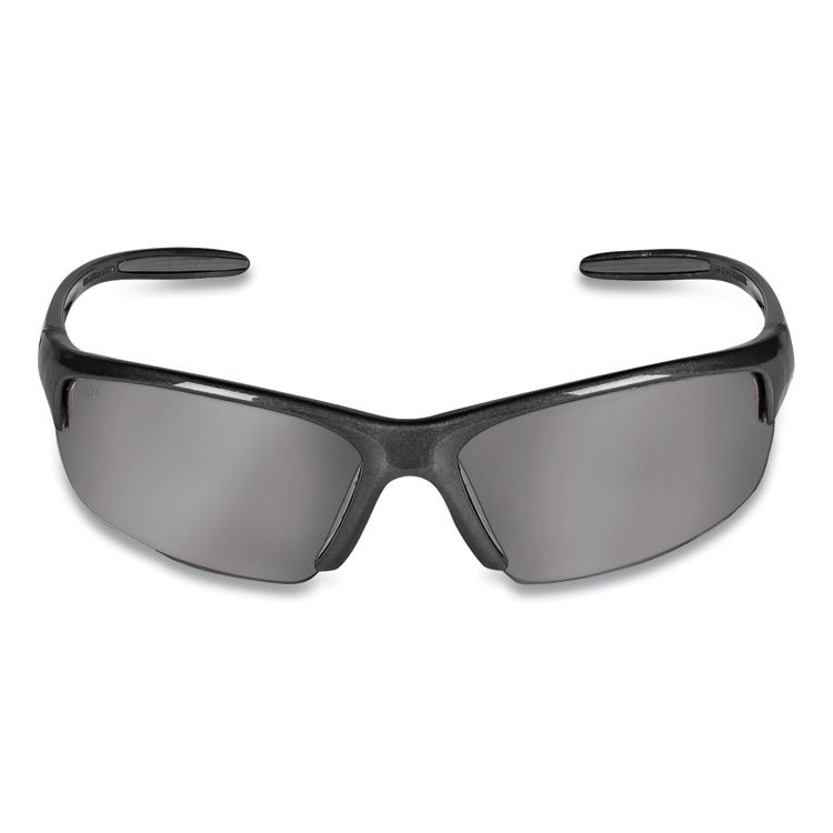 KleenGuard Equalizer Safety Glasses, Gunmetal Frame, Smoke Lens, 12/Box (ANS21297)