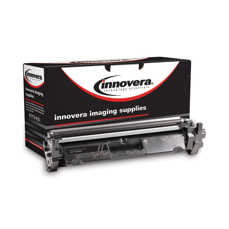 Innovera Remanufactured Black High-Yield Toner, Replacement for 94X (CF294X), 2,800 Page-Yield (IVRCF294X)
