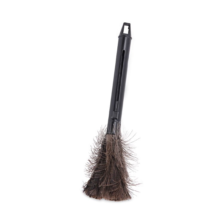 Boardwalk Ostrich Feather Duster, 9" to 14" Retractable Plastic Handle (BWK914FD)