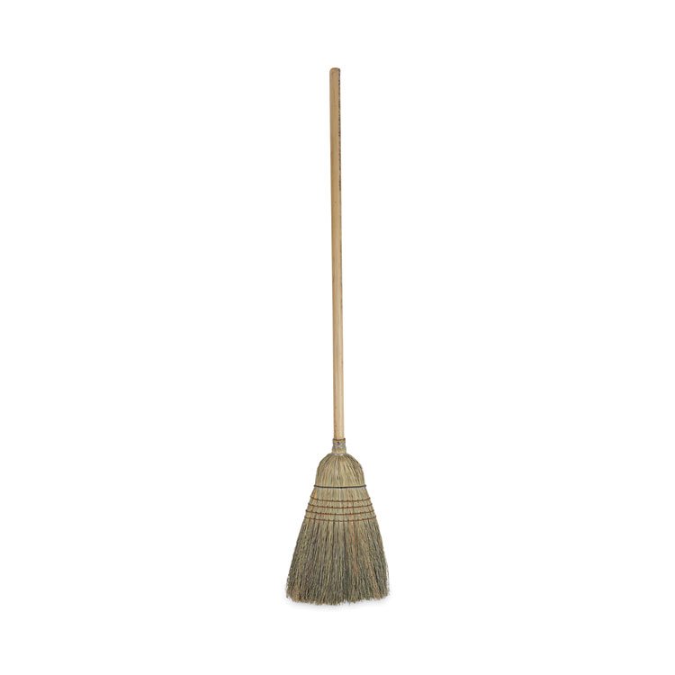 Boardwalk Warehouse Broom, Corn Fiber Bristles, 56" Overall Length, Natural (BWK932CEA)