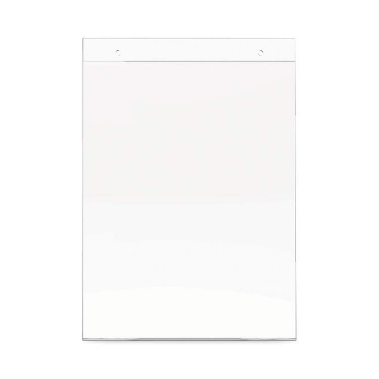 deflecto Classic Image Wall-Mount Sign Holder, Portrait, 8.5 x 11, Clear (DEF68201)