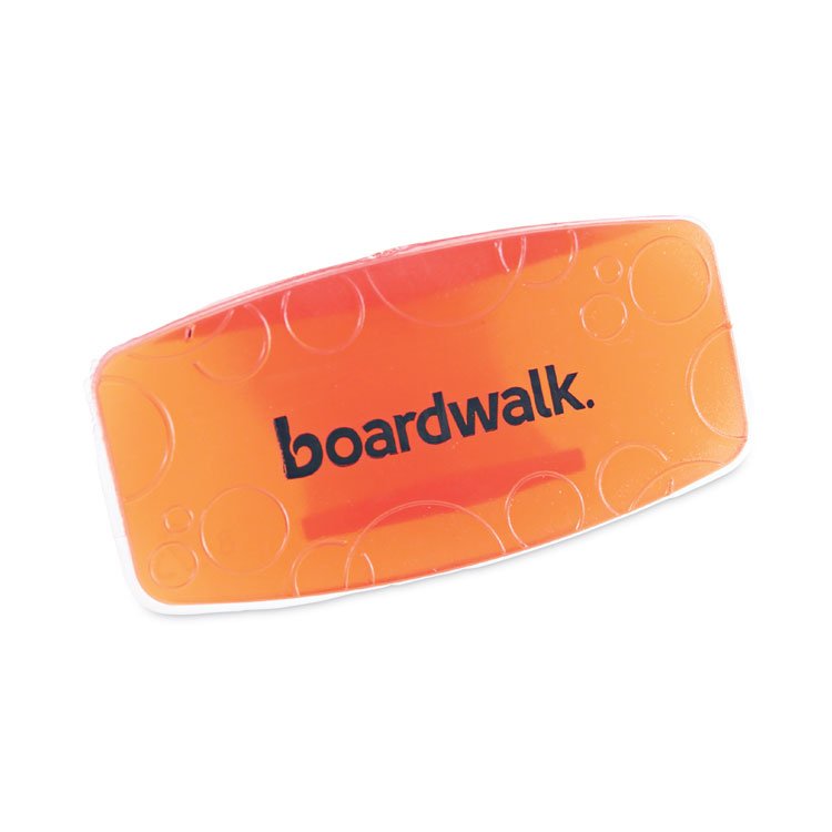 Boardwalk Toilet Bowl Clip, Mango Scent, Orange, 12/Box (BWKCLIPMAN)