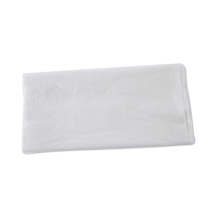Boardwalk High Density Industrial Can Liners Flat Pack, 60 gal, 13 mic, 38" x 60", Natural, Flat Pack, 200/Carton (BWKH3860H)