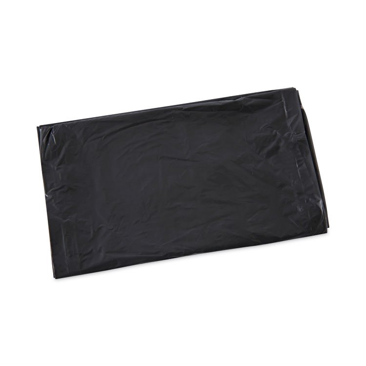 Boardwalk Linear Low Density Industrial Can Liners, 30 gal, 0.65 mil, 30" x 36", Black, Flat Pack, 200/Carton (BWKL3036H)