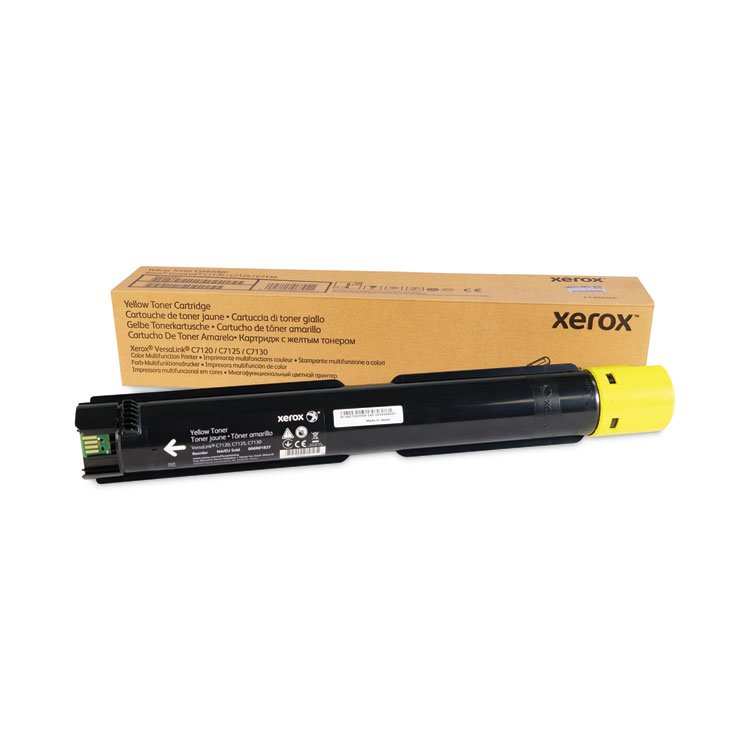 Xerox 006R01827 Extra High-Yield Toner, 21,000 Page-Yield, Yellow (XER006R01827)