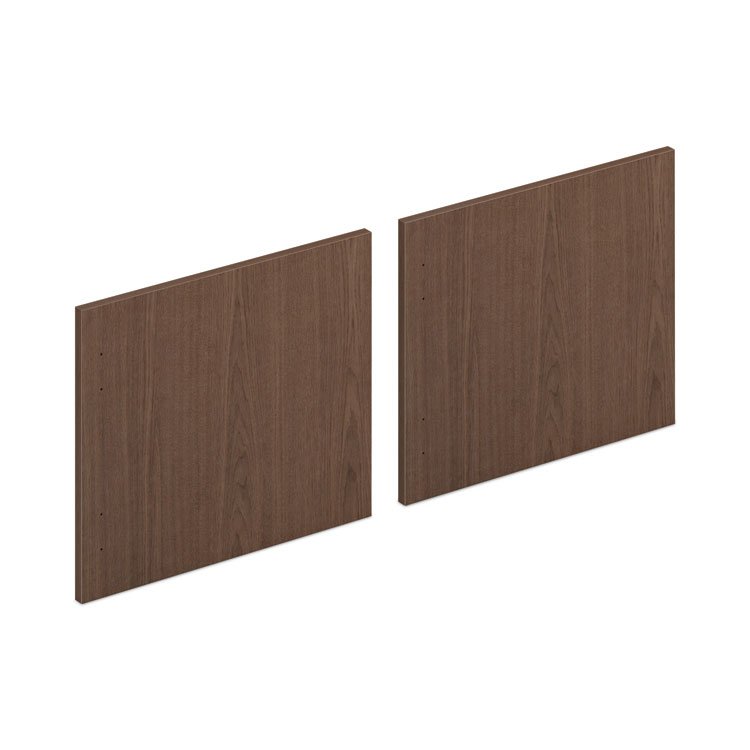 HON Mod Laminate Doors for 72"W Mod Desk Hutch, 17.86 x 14.82, Sepia Walnut 2/Carton (HONLDR72LMLE1)