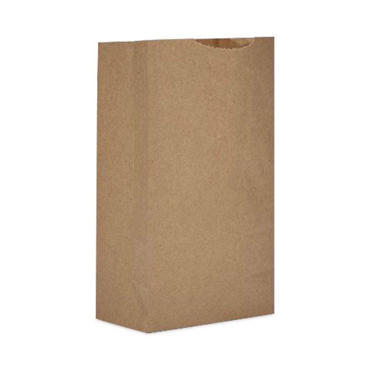 AJM Packaging Corporation Grocery Bag, 16" x 9" x 20.5", Kraft, 250/Bundle (BAGGX3)
