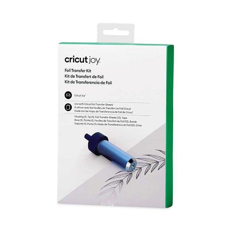 Cricut Joy Foil Transfer Kit, Transfer Housing Tool and Tip, 4 x 6 Foil Transfer Sheets (CCU2009056)