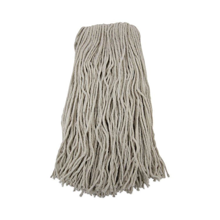 Boardwalk Cut-End Wet Mop Head, Cotton, No. 32, White (BWK2032CEA)