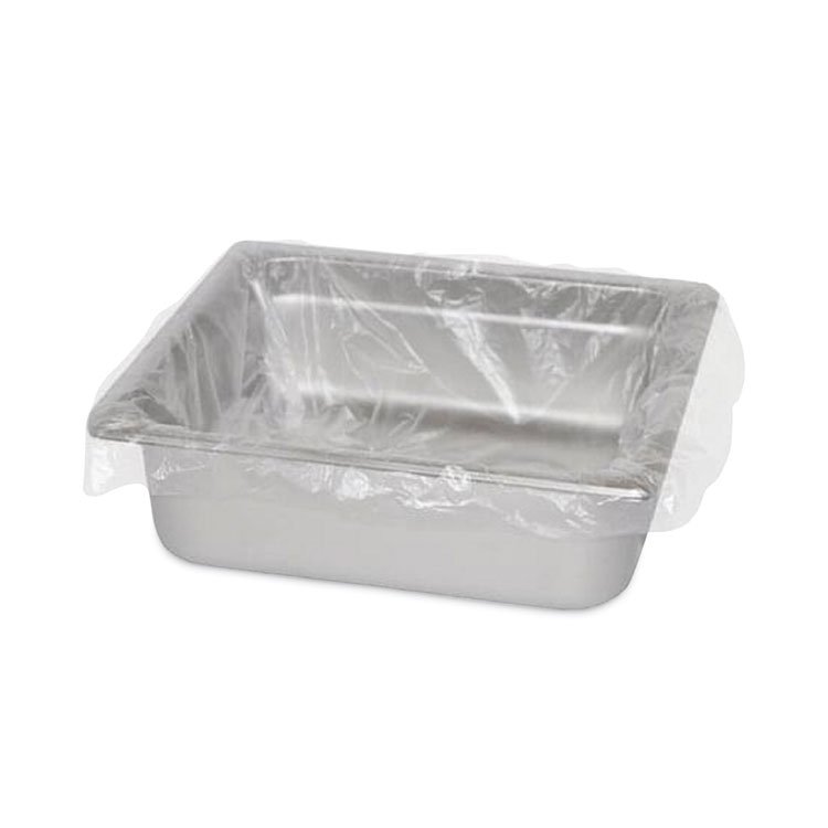 AmerCareRoyal Steam Pan Liners for 1/3-Size Pans, Includes Twist-Ties, 18" x 14", Clear, 250/Carton (RPPSPL1814)