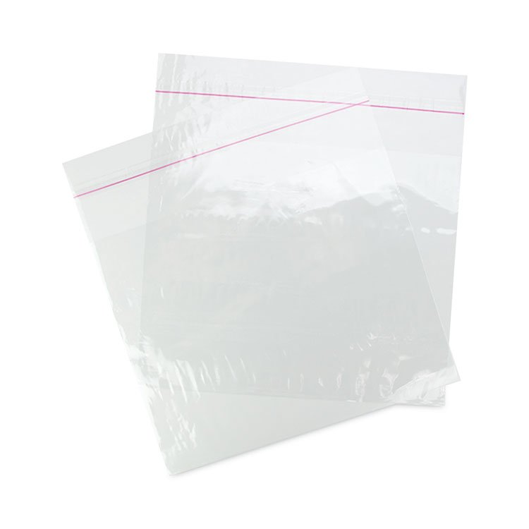 Fantapak Sandwich Bags with Resealable Tape Closure, 10" x 8", Clear, 1,000/Carton (MGPPP1083LIP)