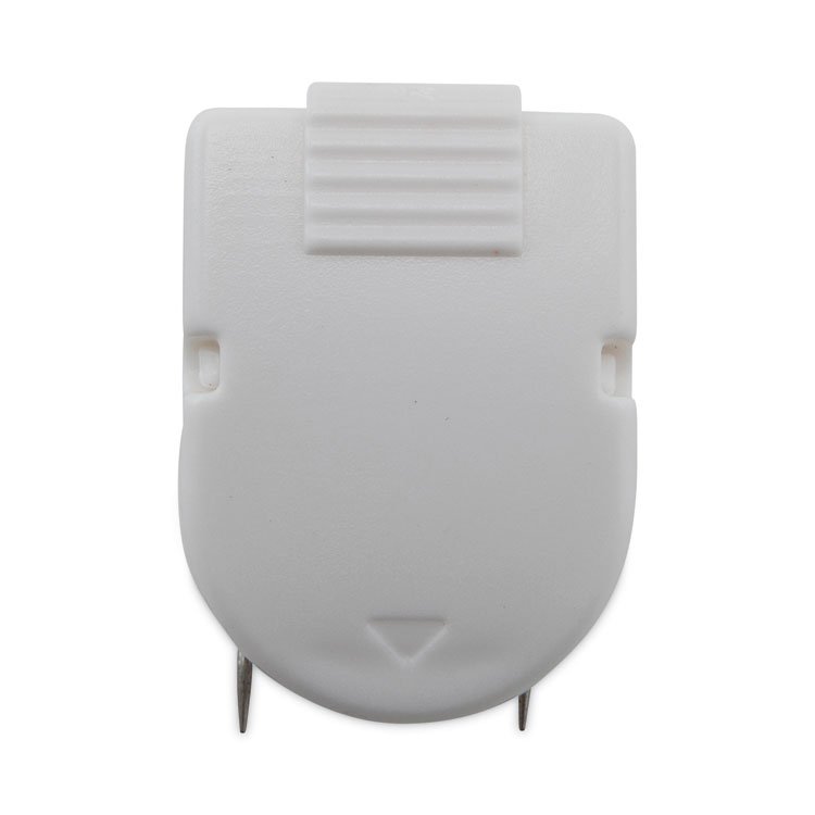 Advantus Wall Clips for Fabric Panels, 40 Sheet Capacity, White, 50/Box (AVT75342)