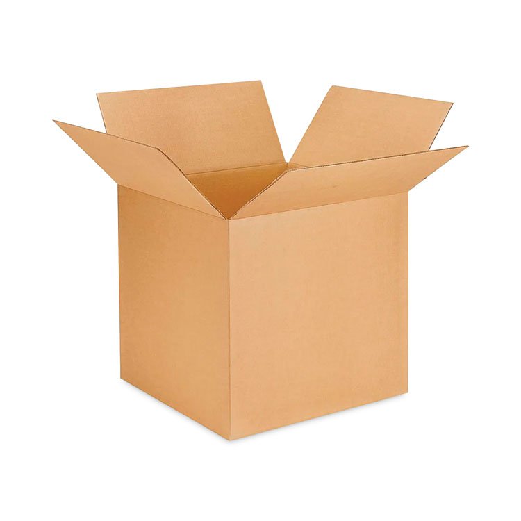 Universal Cubed Fixed-Depth Brown Corrugated Shipping Boxes, Regular Slotted Container, Large, 11" x 15" x 6", Brown Kraft, 25/Bundle (UNV15116)