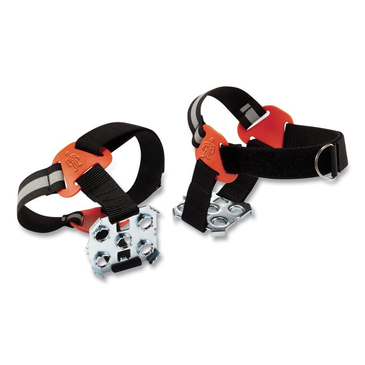 ergodyne Trex 6315 Strap-On Heel Ice Cleats, X-Large, Black, Pair (EGO16778)