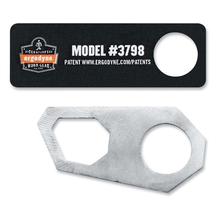 ergodyne Squids 3798 Pneumatic Tool Trap Bracket, 3 x 6 x 0.13 (EGO19798)