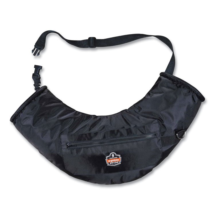 ergodyne N-Ferno 6980 Winter Hand Warmer Muff, Nylon/Fleece/Neoprene, One Size Fits Most, Black (EGO16980)