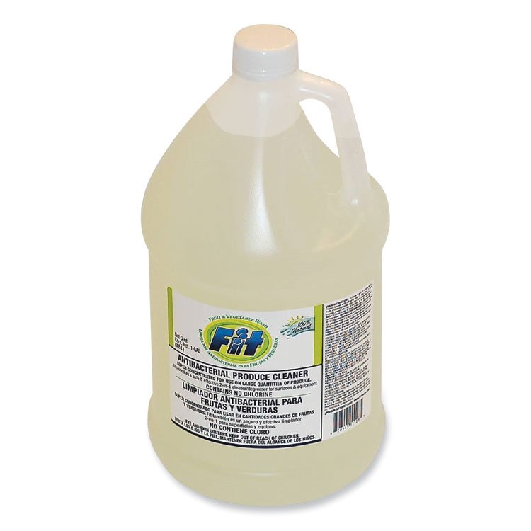 Fit Produce Wash, Citrus Scent, 1 gal Bottle, 4/Carton (PGC11128)