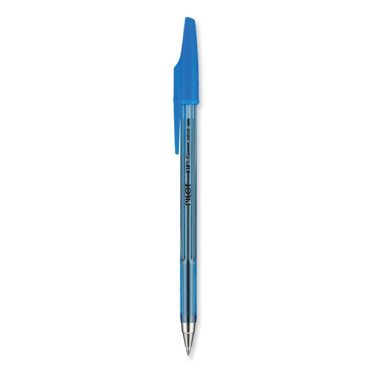 Pilot Better Ballpoint Pen, Stick, Fine 0.7 mm, Blue Ink, Translucent Blue Barrel, Dozen (PIL36011)