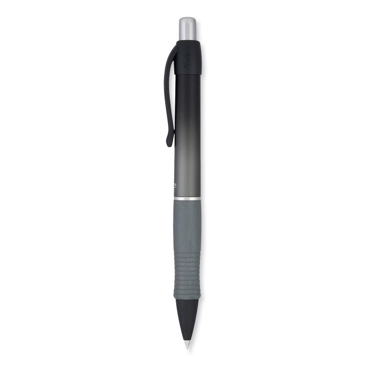 Pilot G2 Pro Gel Pen, Retractable, Fine 0.7 mm, Black Ink, Gray Barrel (PIL31147)