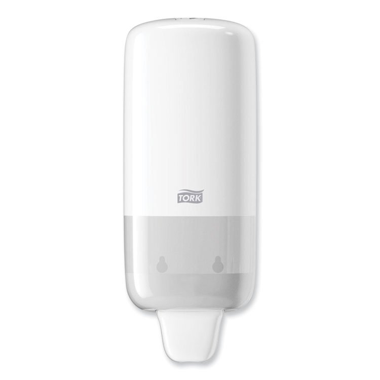Tork Elevation Liquid Skincare Dispenser, 1 L Bottle; 33 oz Bottle, 4.4 x 4.5 x 11.5, White (TRK570020A)