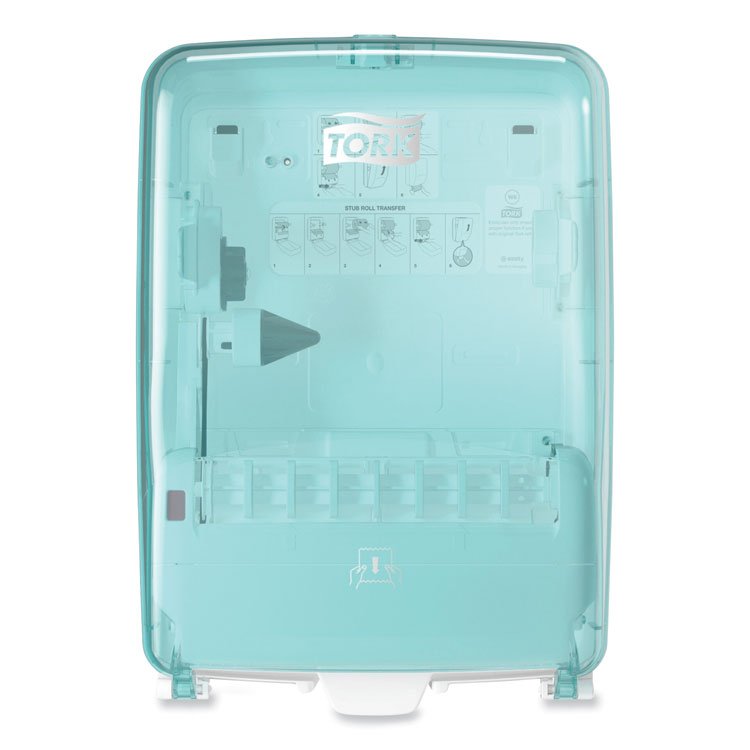 Tork Washstation Dispenser, 12.56 x 10.57 x 18.09, Aqua/White (TRK651220)