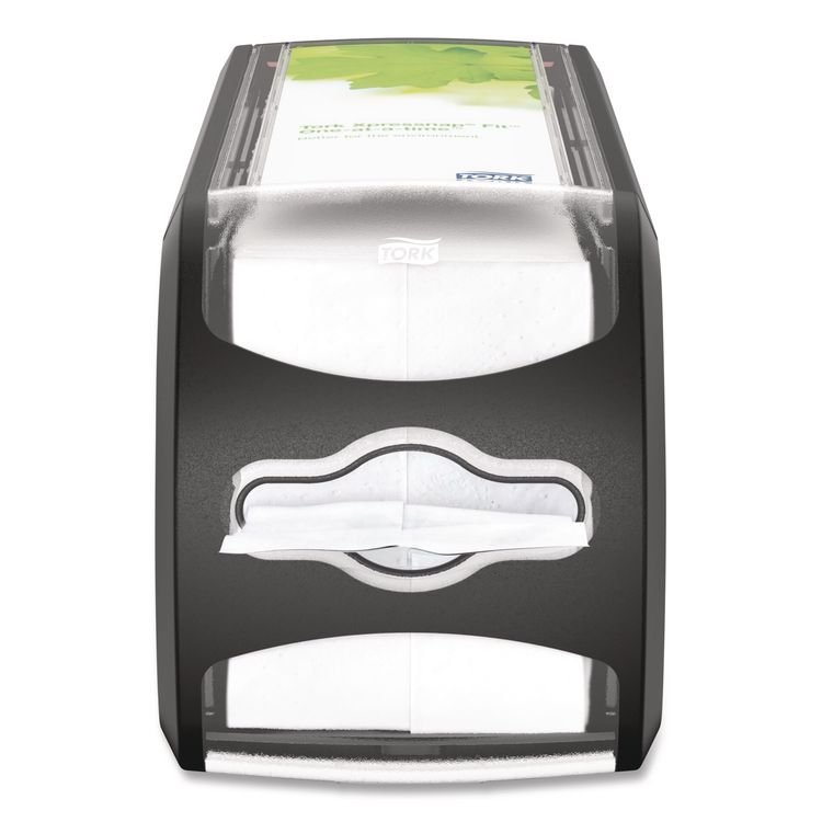 Tork Xpressnap Fit Napkin Dispenser, Countertop, 4.8 x 12.8 x 5.6, Black (TRK7432000)