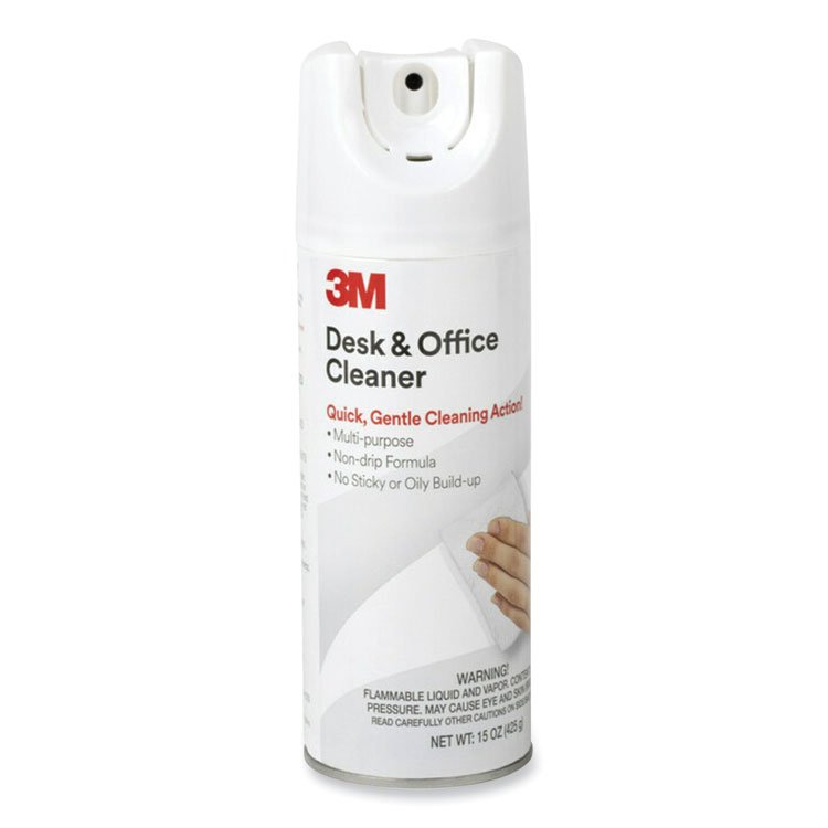 3M Desk and Office Spray Cleaner, 15 oz Aerosol Spray (MMM573)