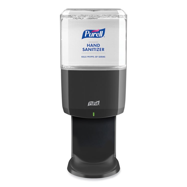 PURELL ES8 Touch Free Hand Sanitizer Dispenser, 1,200 mL, 5.25 x 8.56 x 12.13, Graphite (GOJ772401)