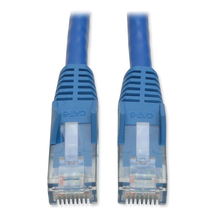 Tripp Lite by Eaton CAT6 Gigabit Snagless Molded Patch Cable, 25 ft, Blue (TRPN201025BL)