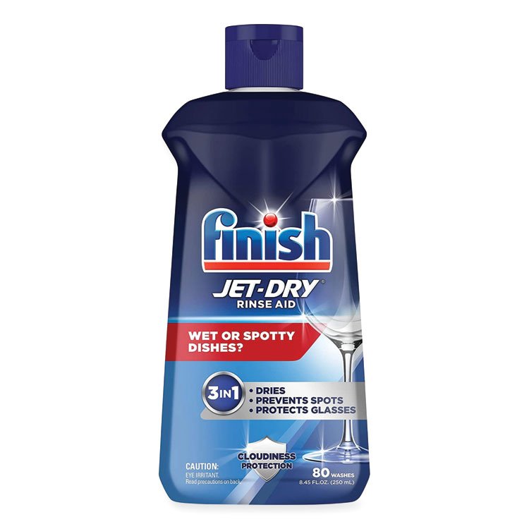 FINISH Jet-Dry Rinse Agent, 8.45 oz Bottle (RAC75713)