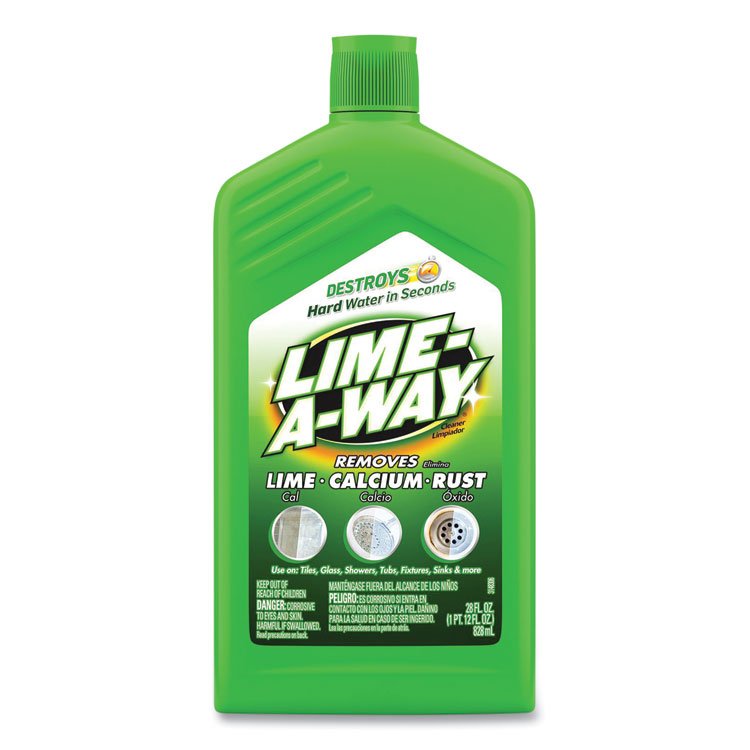 LIME-A-WAY Lime, Calcium and Rust Remover, 28 oz Bottle (RAC87000)