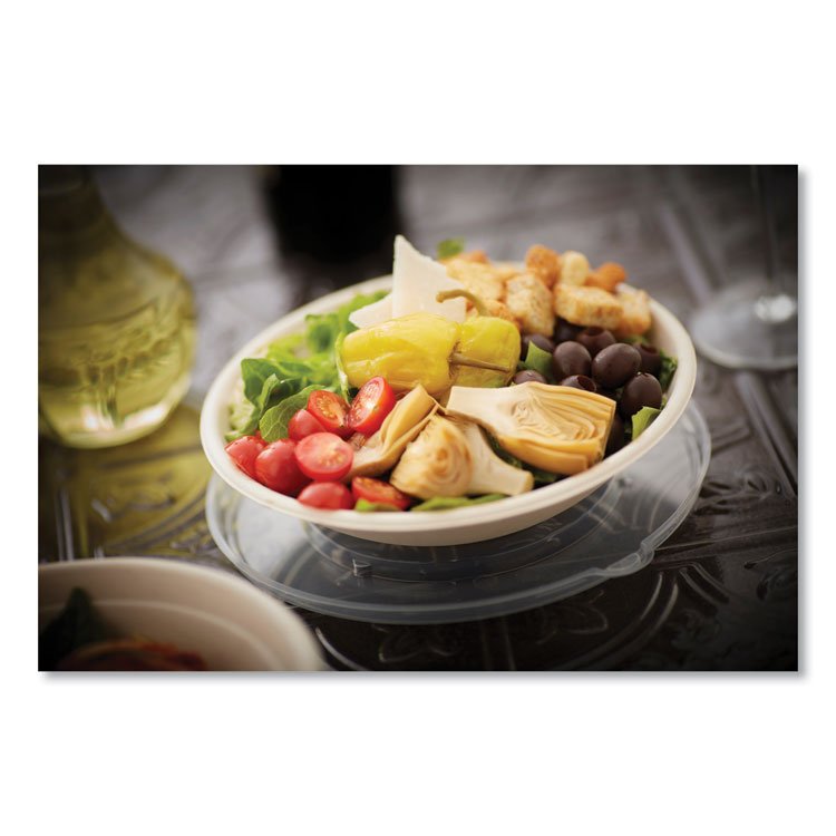 Pactiv Evergreen EarthChoice Fiber-Blend Bagasse Dinnerware, Bowl, Sugarcane, 32 oz, Natural, 400/Carton (PCTYMC508BWL32P)