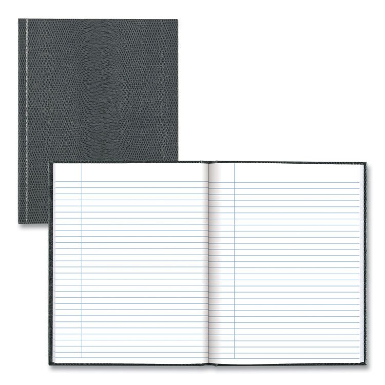 Blueline Executive Notebook, 1-Subject, Medium/College Rule, Cool Gray Cover, (72) 9.25 x 7.25 Sheets (REDA7GRY)