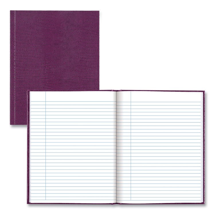 Blueline Executive Notebook, 1-Subject, Medium/College Rule, Grape Cover, (72) 9.25 x 7.25 Sheets (REDA7RAS)