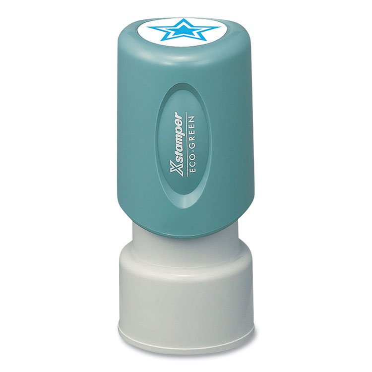 Xstamper Specialty Stamp, Star Diagram, Light Blue (XST11421)