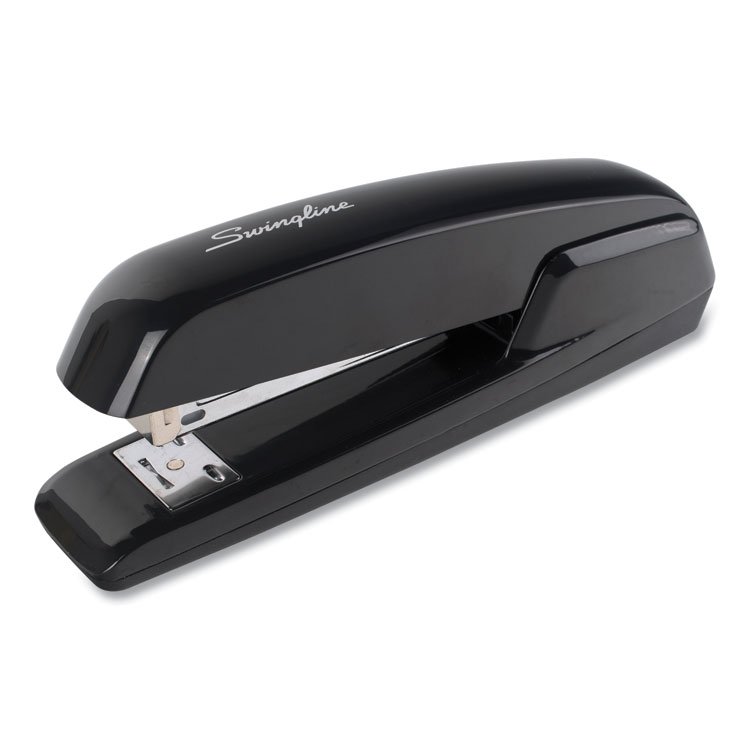 Swingline Durable Full Strip Desk Stapler, 25-Sheet Capacity, Black (SWI64601)