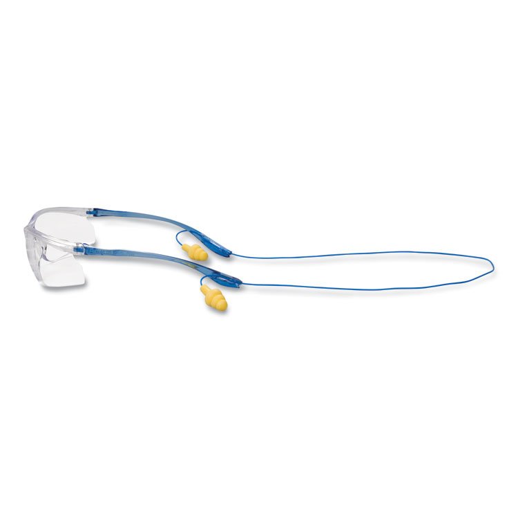 3M Virtua Sport CCS Protective Eyewear, Blue Plastic Frame, Clear Polycarbonate Lens (MMM1179600000)