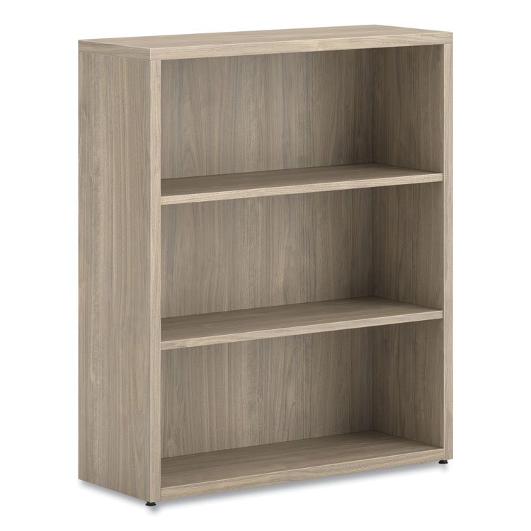 HON 10500 Series Laminate Bookcase, Three Shelves, 36" x 13" x 43.75", Kingswood Walnut (HON105533LKI1)