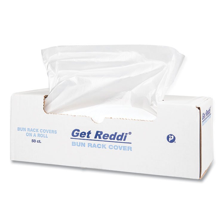 Inteplast Group Bun-Rack/Pan-Cover Film, 60 x 80, 50/Carton (IBSBR60X80)