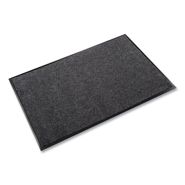 Crown EcoStep Wiper Mat, Rectangular, 36 x 48, Charcoal (CWNET0034CH)