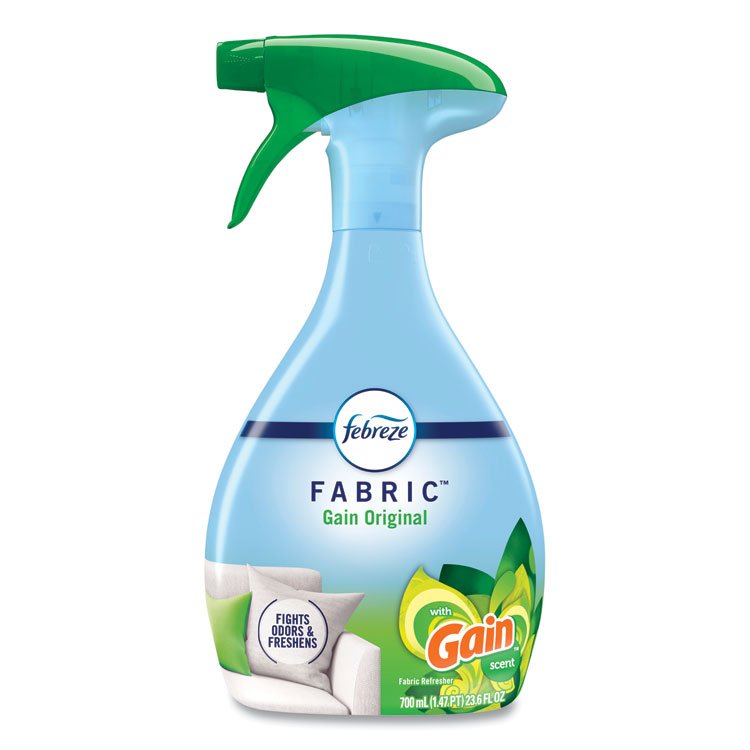 Febreze FABRIC Refresher/Odor Eliminator, Gain Original, 23.6 oz Spray Bottle, 4/Carton (PGC08905)