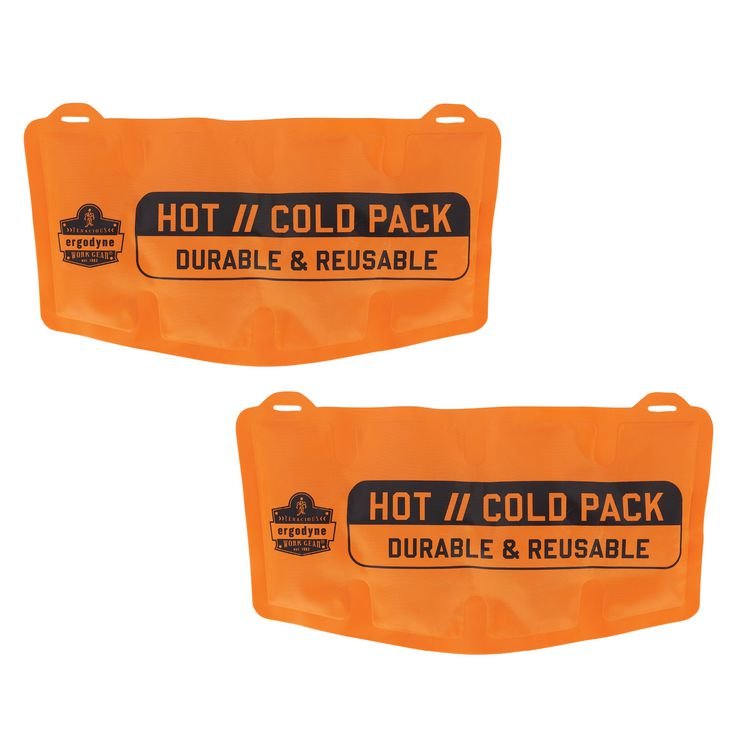 ergodyne ProFlex 6275 Reusable Hot/Cold Pack Replacement, 13 x 6.7, 2/Pack (EGO12212)