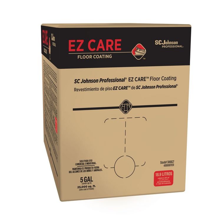 SC Johnson Professional EZ Care Floor Coating, 5 gal Bag-in-Box (SJN300827)