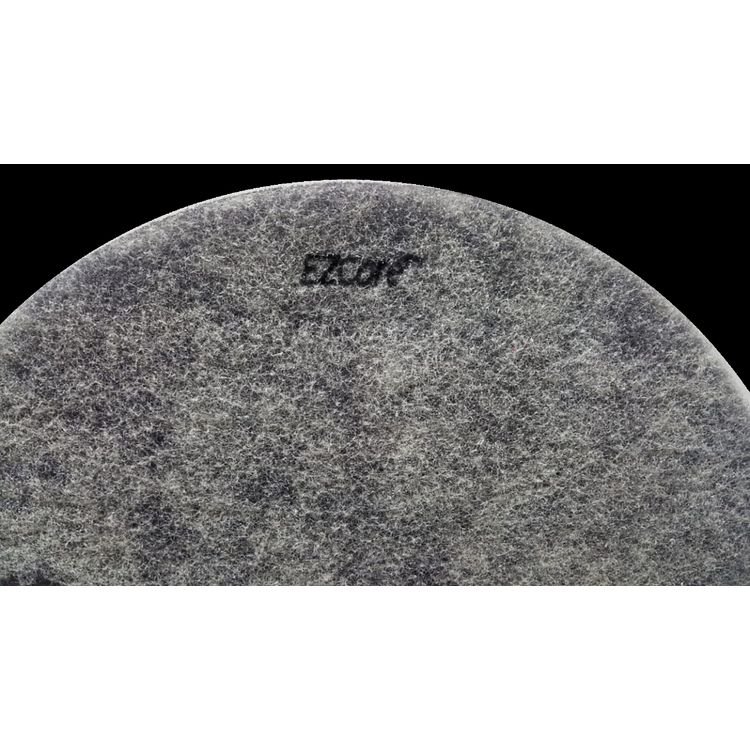 SC Johnson Professional EZ Care Polishing Pad, 20" Diameter, Black/Gray, 2/Carton (SJN311182)