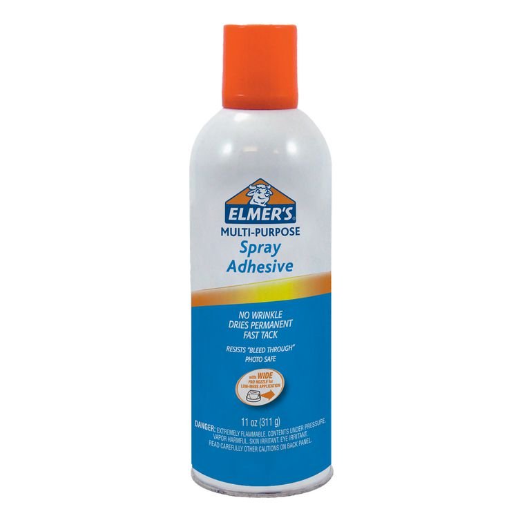 Elmer's Multi-Purpose Spray Adhesive, 11 oz, Dries Clear, 6/Carton (EPIE451CT)
