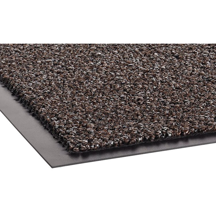 CROWN MATS & MATTING Cross-Over Wiper/Scraper Mat, Rectangular, Brown Carpeted Surface, 48" x 72" (CWNCS46BRO)