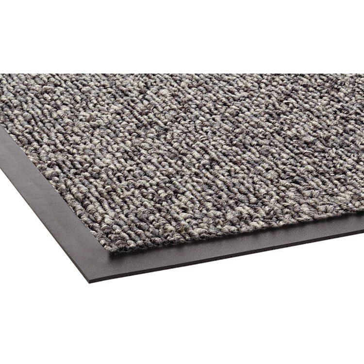 CROWN MATS & MATTING Cordless Stat-Zap Carpet Top Mat, Pewter Gray Carpeted Olefin-Polypropylene Surface, 36" x 60" (CWNSPNC35PE)