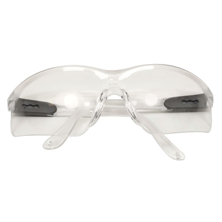 KIMBERLY-CLARK PROFESSIONAL V20 Visio Safety Glasses, Silver Half Frame, Clear Dual Lens, 12/Carton (ANS14470CT)